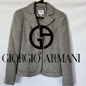 Giorgio Armani Gray Blazer 6